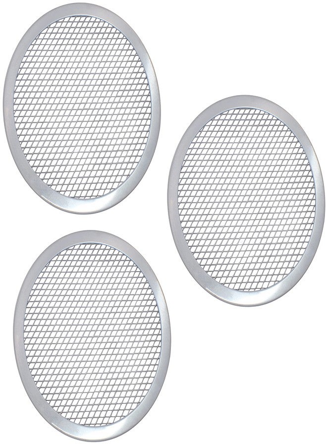 Bosrahl Pizza Baking Screens, Aluminum Seamless Pizza Baking Screens, Mesh Pizza Baking Pans, Set of 3 (10 Inch) - Image 1