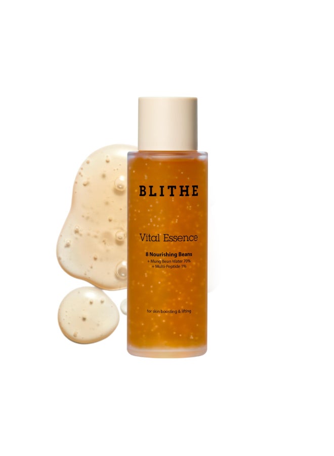 BLITHE Vital Essence 8 Beans Korean Skin Care Elasticity Skin Barrier Adenosine Vitamin E Fermented Olive Argan Oil 41 fl oz - Image 3