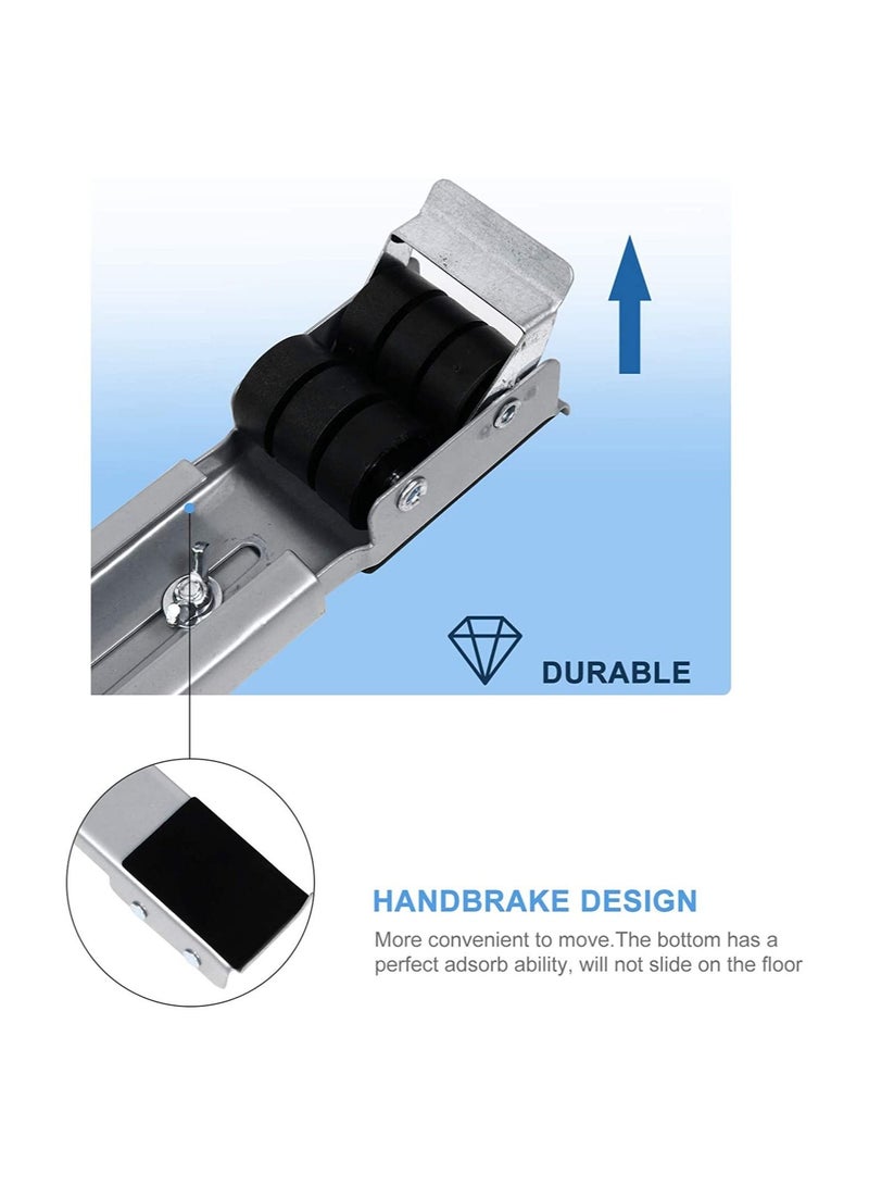 Washing Machine Stand with Wheels Adjustable Roller Base Mobile Roller Refrigerator Base Moving Cart for Dryer Fridge Furniture - Image 5