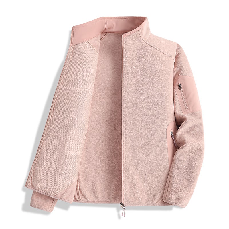Fleece Jacket Cardigan for Men and Women