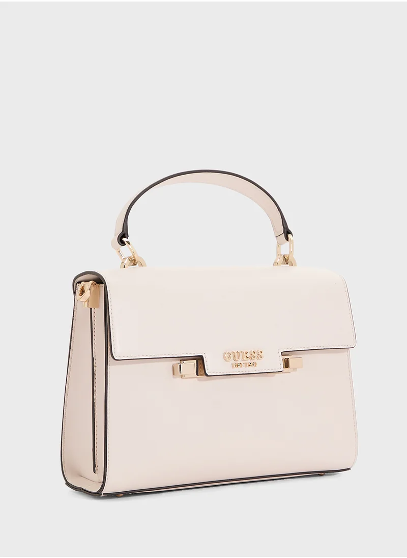 GUESS Eco Aldith Top Handle Flap