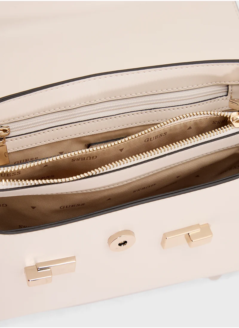 GUESS Eco Aldith Top Handle Flap