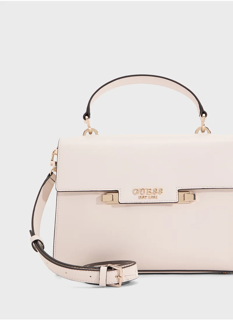 GUESS Eco Aldith Top Handle Flap