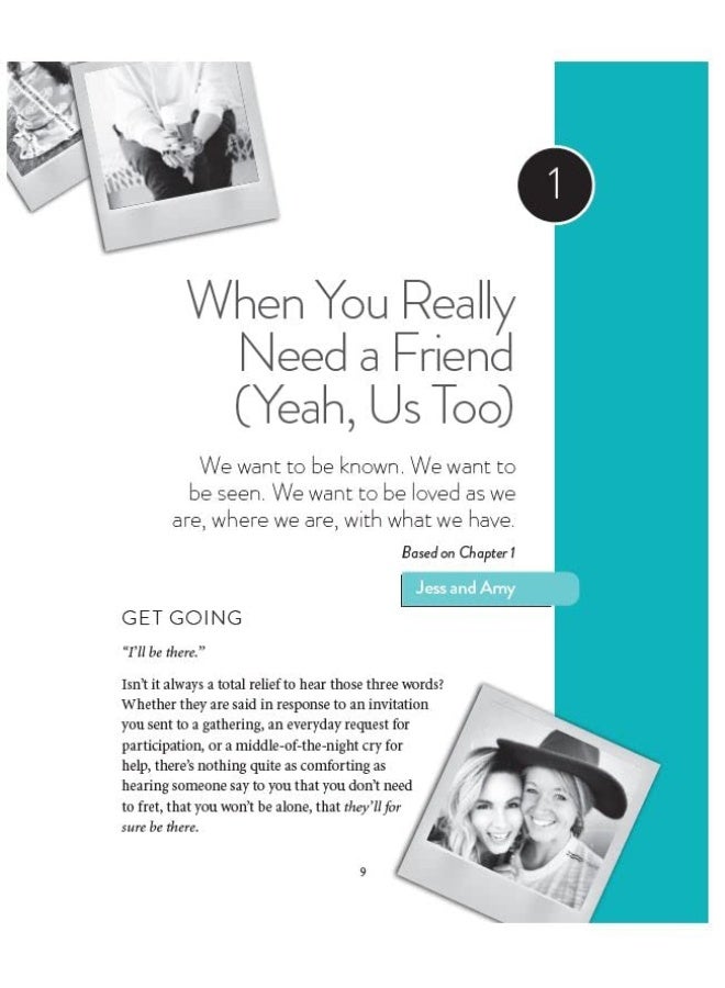 I'll Be There (But I'll Be Wearing Sweatpants) Book with Workbook: Finding Unfiltered, Real-Life Friendships in this Crazy, Chaotic World  - Image 3