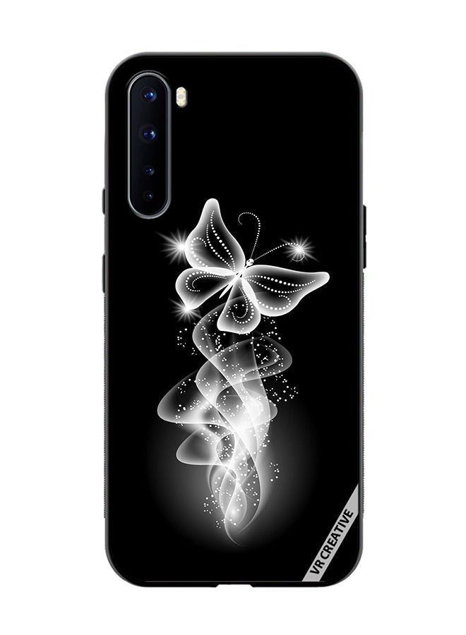 VR CREATIVE Protective Case Cover For OnePlus Nord Butterfly Lighting Design Multicolour - Image 1