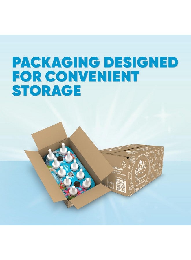 Glade PlugIns Scented Oil 10 Refills, Air Freshener, Aqua Waves, 10 x 0.67 oz, Packaging May Vary - Image 2