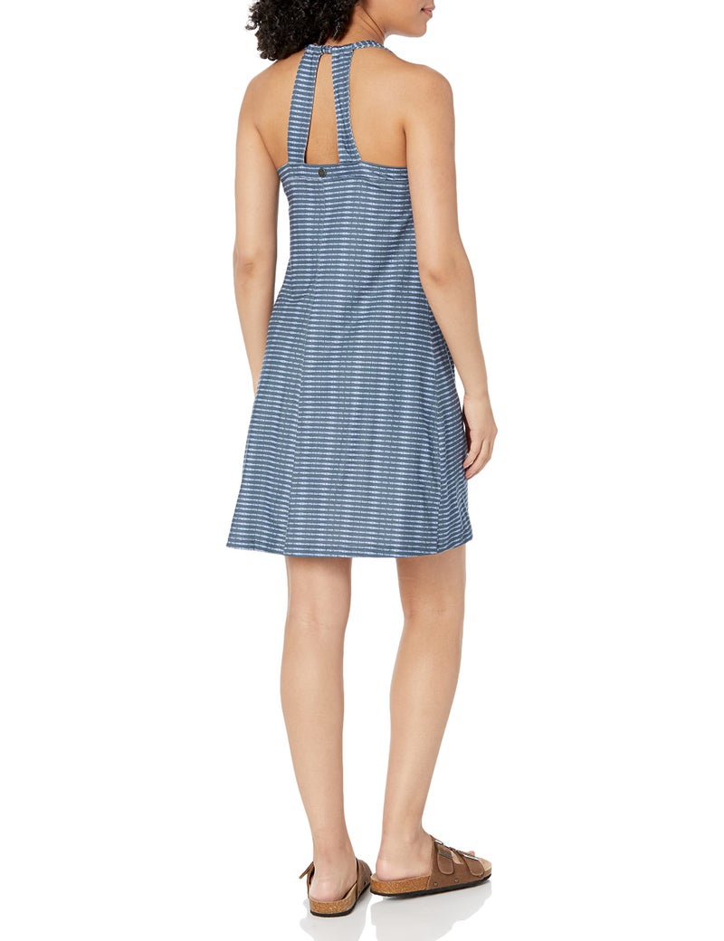 prAna Women's Cantine Dress, Grey Blue Wicker, X-Large - Image 2