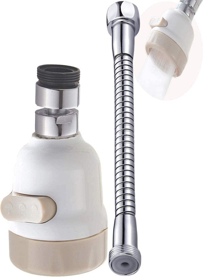 SIYANSHU 360 Degree Swivel Extension Sink Faucet Sink Aerator Flexible Faucet Sprayer Aerator Nozzle Filter Water Saving 3 Modes Adjustable Pack Of-1 - Image 1