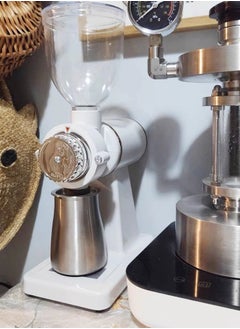 ET-LIFE Electric Burr Coffee Grinder, 8 Grind Settings, Adjustable Burr Mill Coffee Bean Grinder for Espresso, Drip Coffee, French Press and Percolator Coffee  - Image 2
