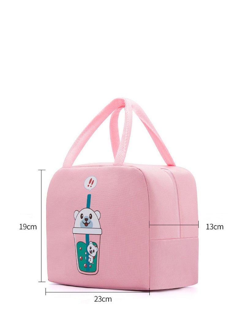 xppier Box Bag, Lunch Bag with Insulated Material for Women, Man, Office, School, College, Beach, Picnic, Fishing, Hiking, Travel, Cooler Tote Bag  - Image 1