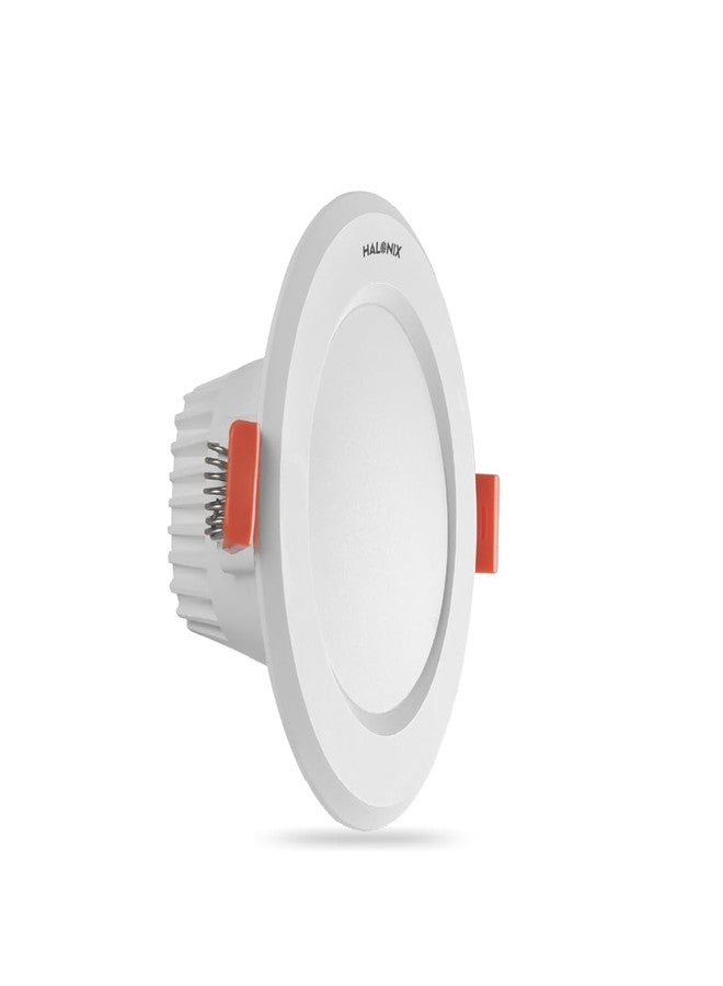 Halonix Polycarbonate 12W Kornet Junction Box Led Downlighter,Cut Out,3 Inch,Dia,4.29 Inch,Height,1.96 Inch,BIS Certified,No False Ceiling,Ceiling Light for Home,Shop & Office,Pack of 1,Warm White - Image 3