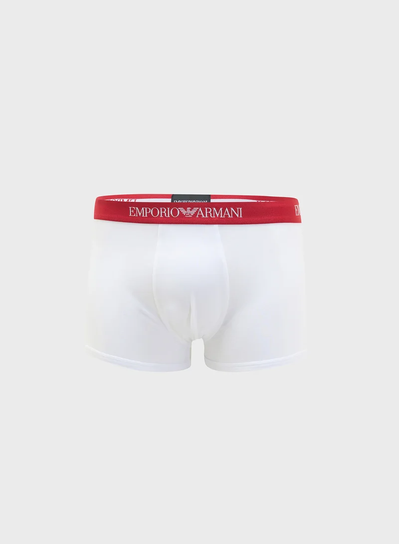 EMPORIO ARMANI 3 Pack Logo Band Boxers