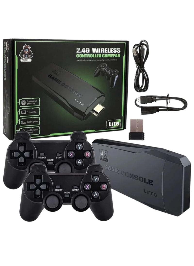 Generic - Game Stick Lite 4K Retro Console with Wireless Controllers - Image 1