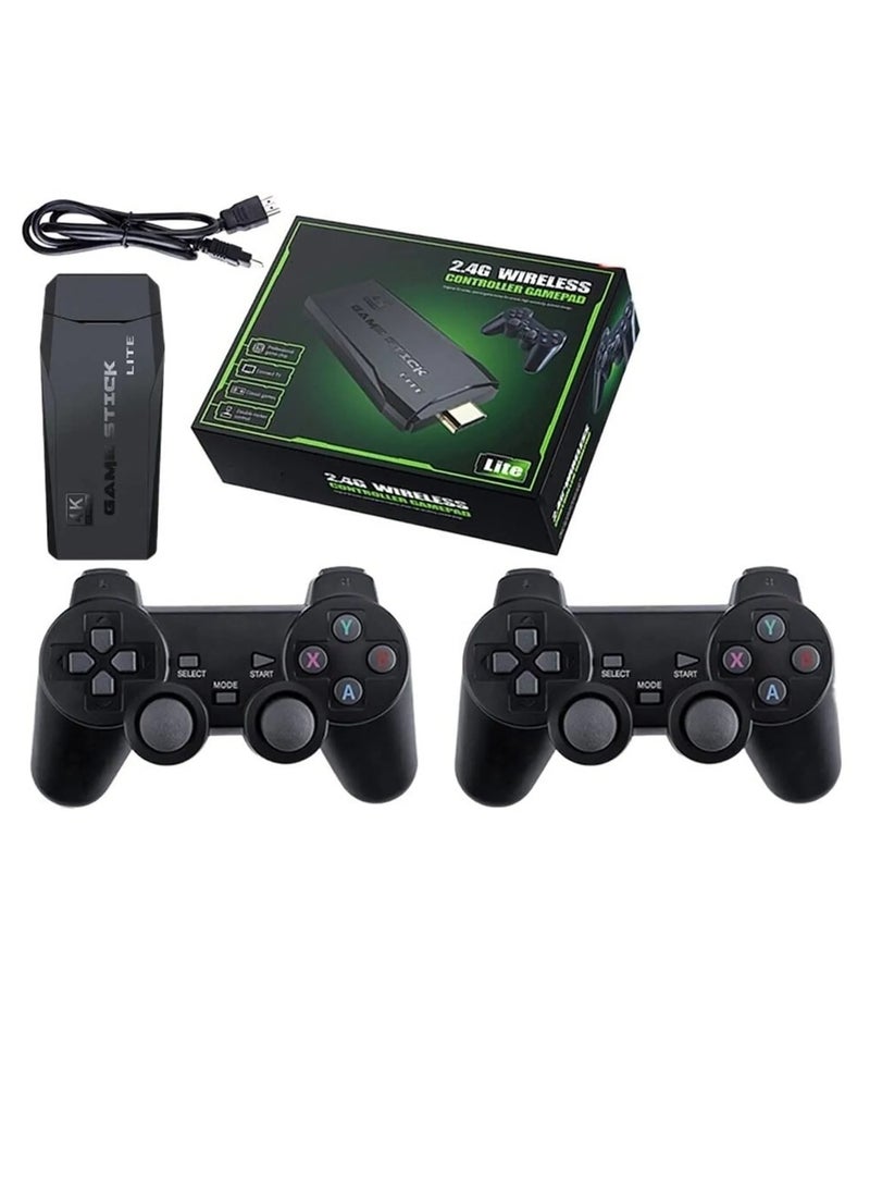 Generic - Game Stick Lite 4K Retro Console with Wireless Controllers - Image 1