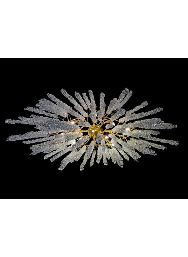 Wahag Crystal Waterfall Chandelier Dimensions: Diameter 100 cm (1 meter).  - Image 5