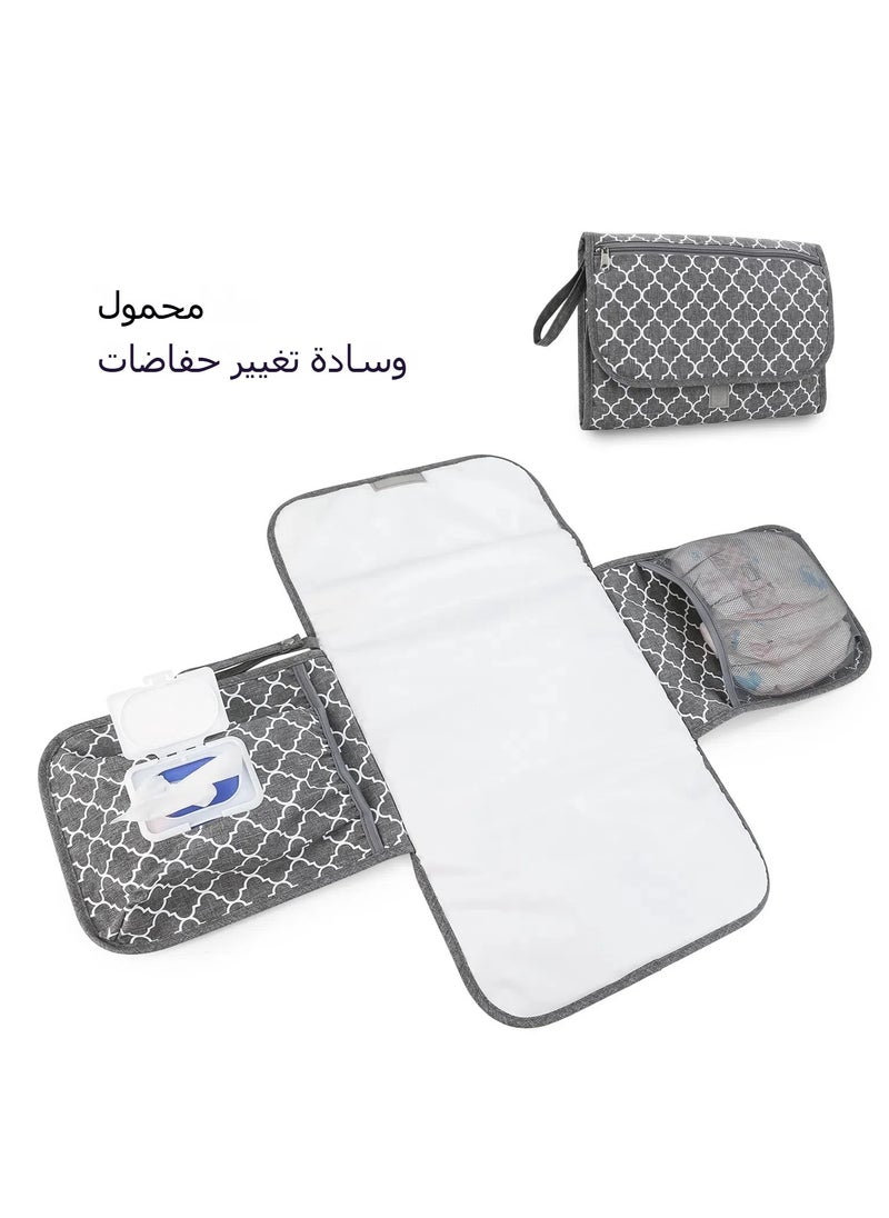 General Baby Changing Diaper Pads Mother and Baby Travel Portable Waterproof Diaper Pads Wet Wipes Bags Changing Bag Accessories  - Image 1