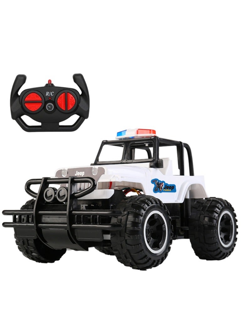راكاي Remote Control Jeep Toys - Kids RC Off Road Toy Car, Suitable for Boys and Girls 2.4GHz Remote Control All Terrain Adventure SUV Truck with LED Lights, Jeep Toys for Kids - Image 1