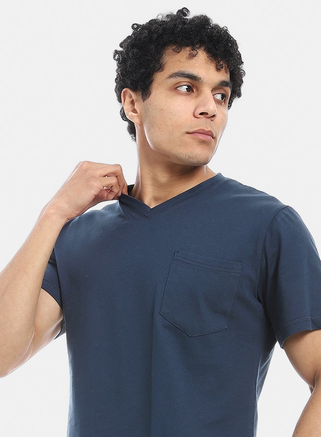 Red Circle v neck pajama with short  - Image 4