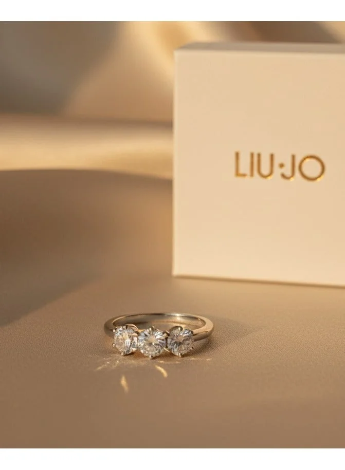 Liu Jo  Liu Jo Quill Silver Ring - LJ2575 for Women | Best Price UAE