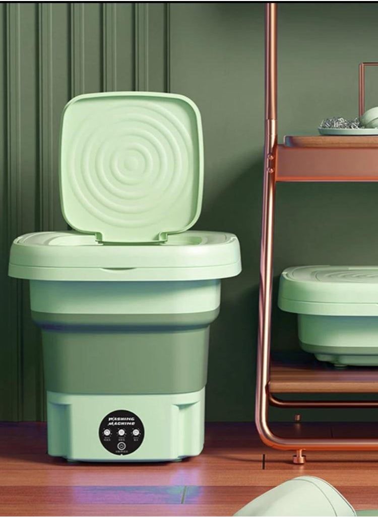 Generic - Multicolored mini portable washing machine - Image 1