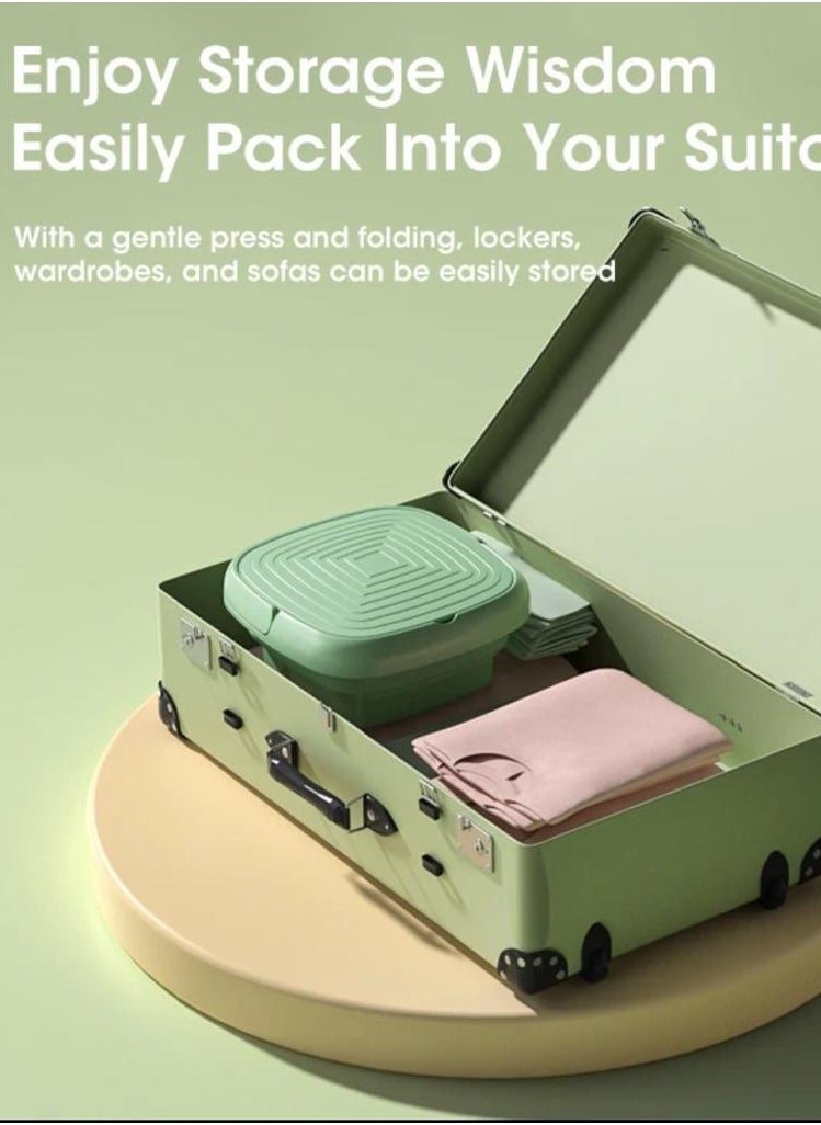 Generic - Multicolored mini portable washing machine - Image 1