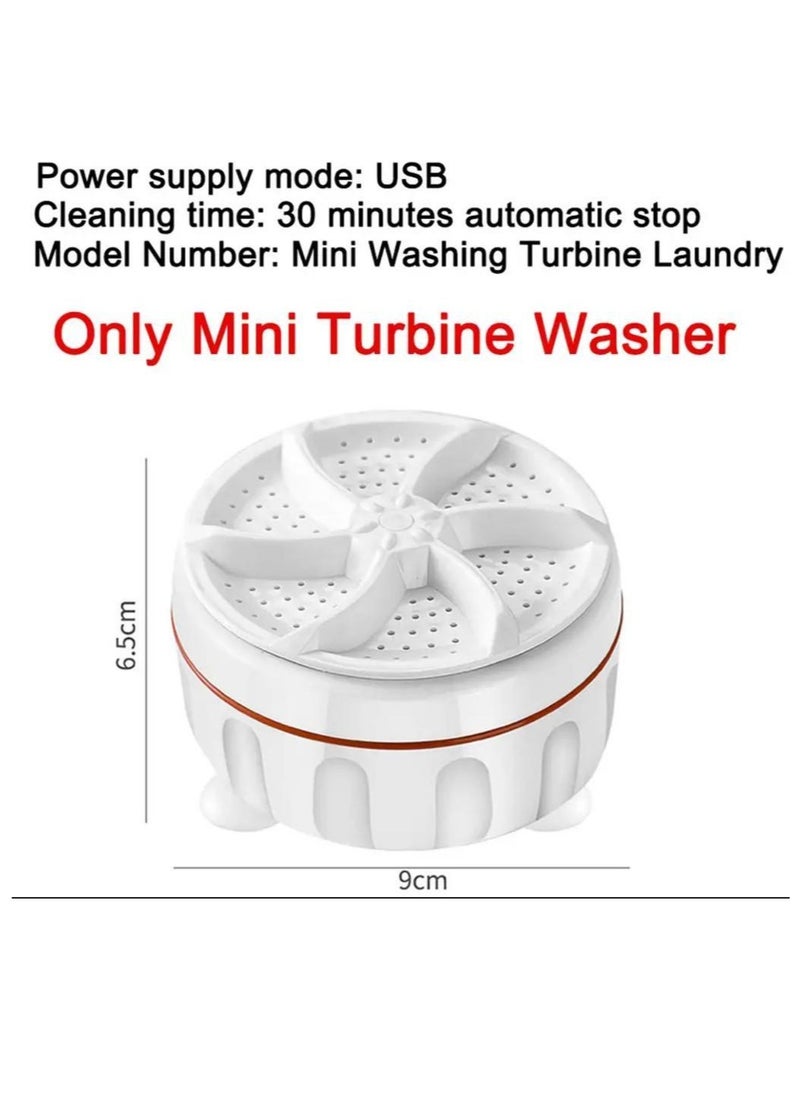 Generic - Multicolored mini portable washing machine - Image 1
