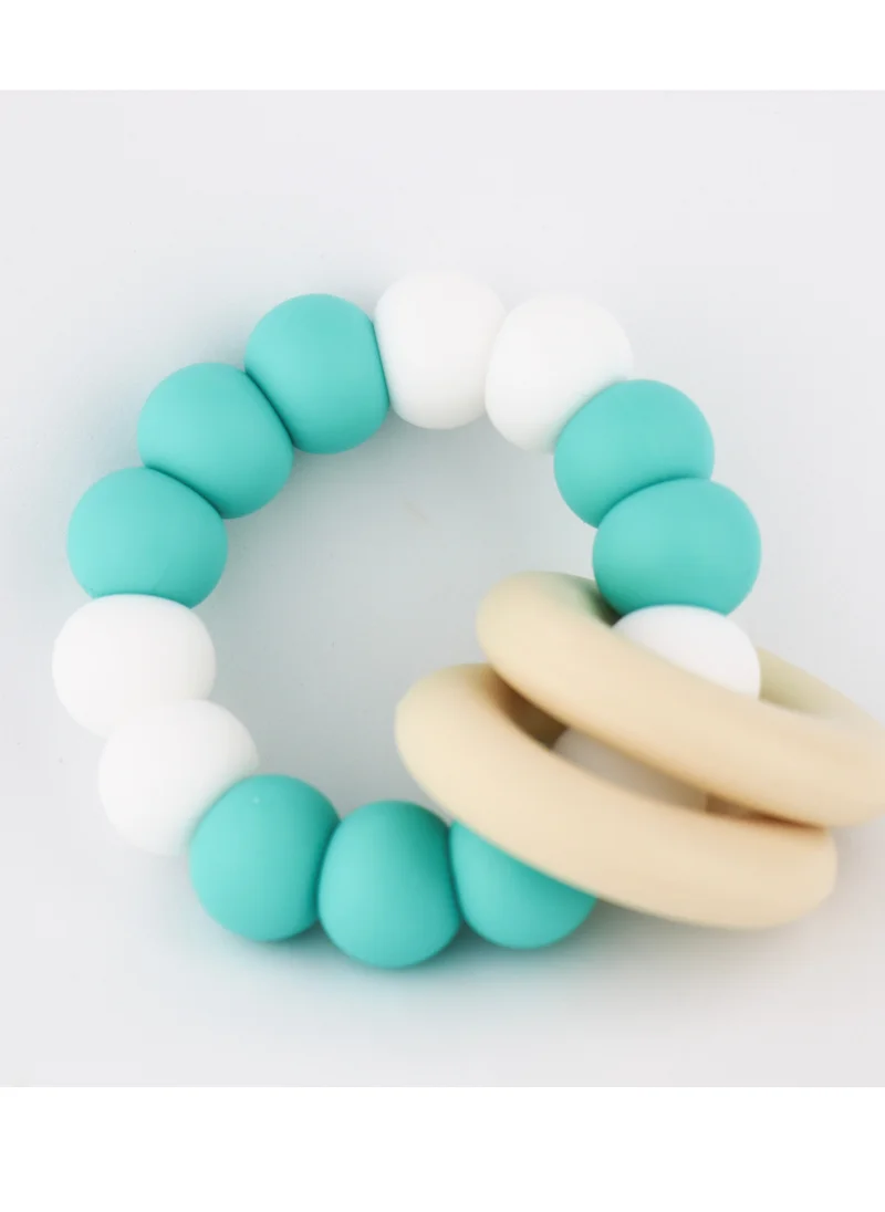 Desert Chomps Desert Chomps Vera Summer Time Teether - Aqua Marine