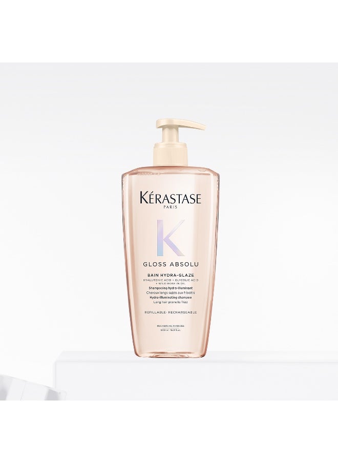 KERASTASE Gloss Absolu Hydra-Glaze Shampoo 500ml  - Image 1