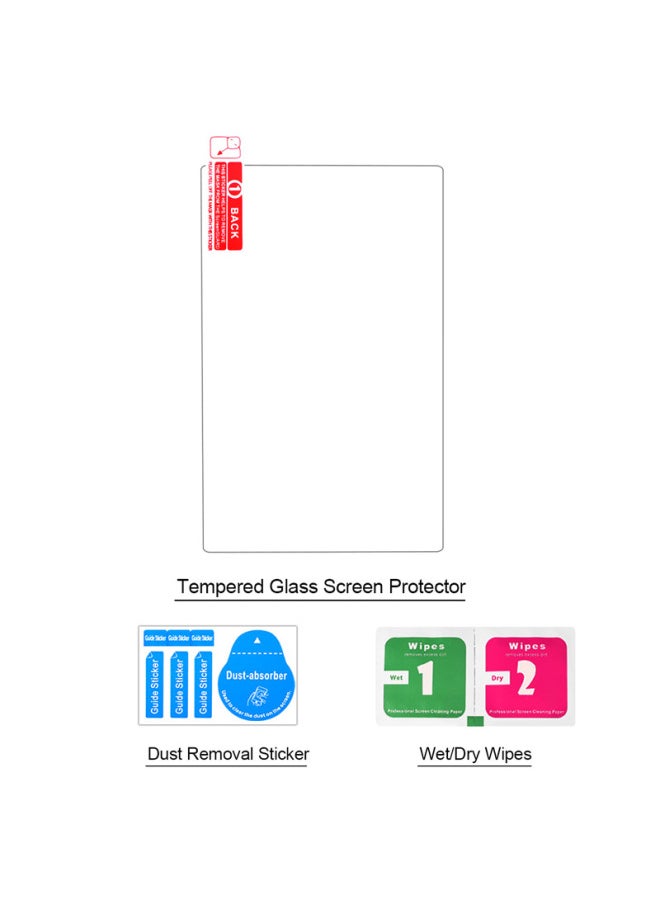Generic For Nintendo Game HD Tempered Film Nintendo Switch2 Arc Edge Screen Glass Protector-Color:1 Piece Set (including Alcohol Pack, Dust Removal Sticker)  - Image 1