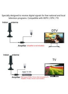 نيبمينينت هوائي تليفزيون رقمي داخلي 36DBI طراز W36 أسود  - Image 4