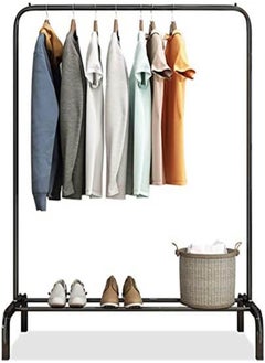 Clothes hanger and large storage capacity organizer (black)