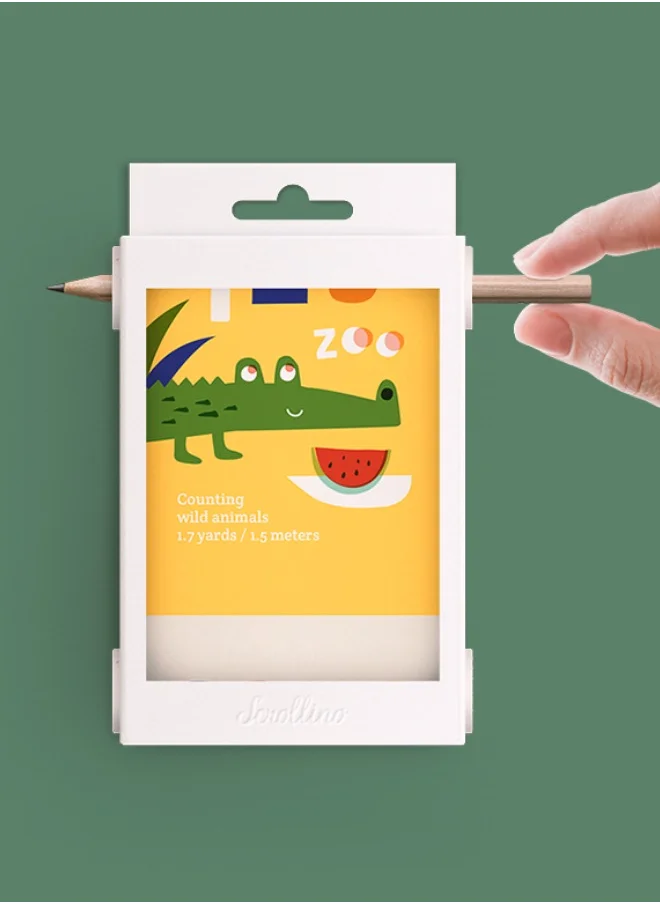 سكرولينو Scrollino 123 Zoo