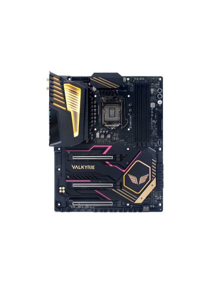 Biostar - Biostar Z590 Valkyrie DDR4 ATX Motherboard, Intel Z590 Chipset, 10/11th Gen LGA1200, Supports WiFi 6, 2.5 GbE LAN, PCI-Express 4.0, SATA3, 3x M.2, 2.5GbE, USB 3.2 Gen2 | Z590 Valkyrie Ver. 5.0 - Image 1