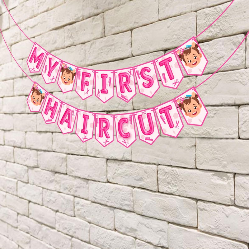 Wobbox My First Hair Cut Banner, Mundan Ceremony Banner, Mundan Ceremony Decoration Items (FP4614) - Image 4
