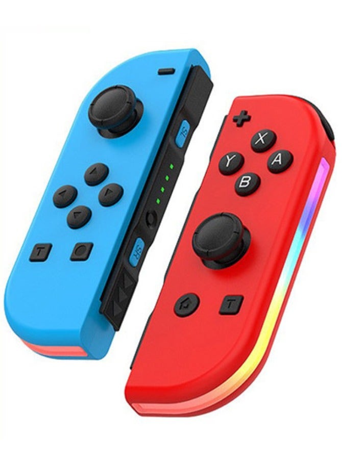 Jaexest Wireless Controller for Nintendo Switch Joy Con, L/R Controllers Replacement Compatible with Nintendo Switch/Lite/OLED, Joystick with Wake-up/Screenshot/Dual Vibration (Red) - Image 1