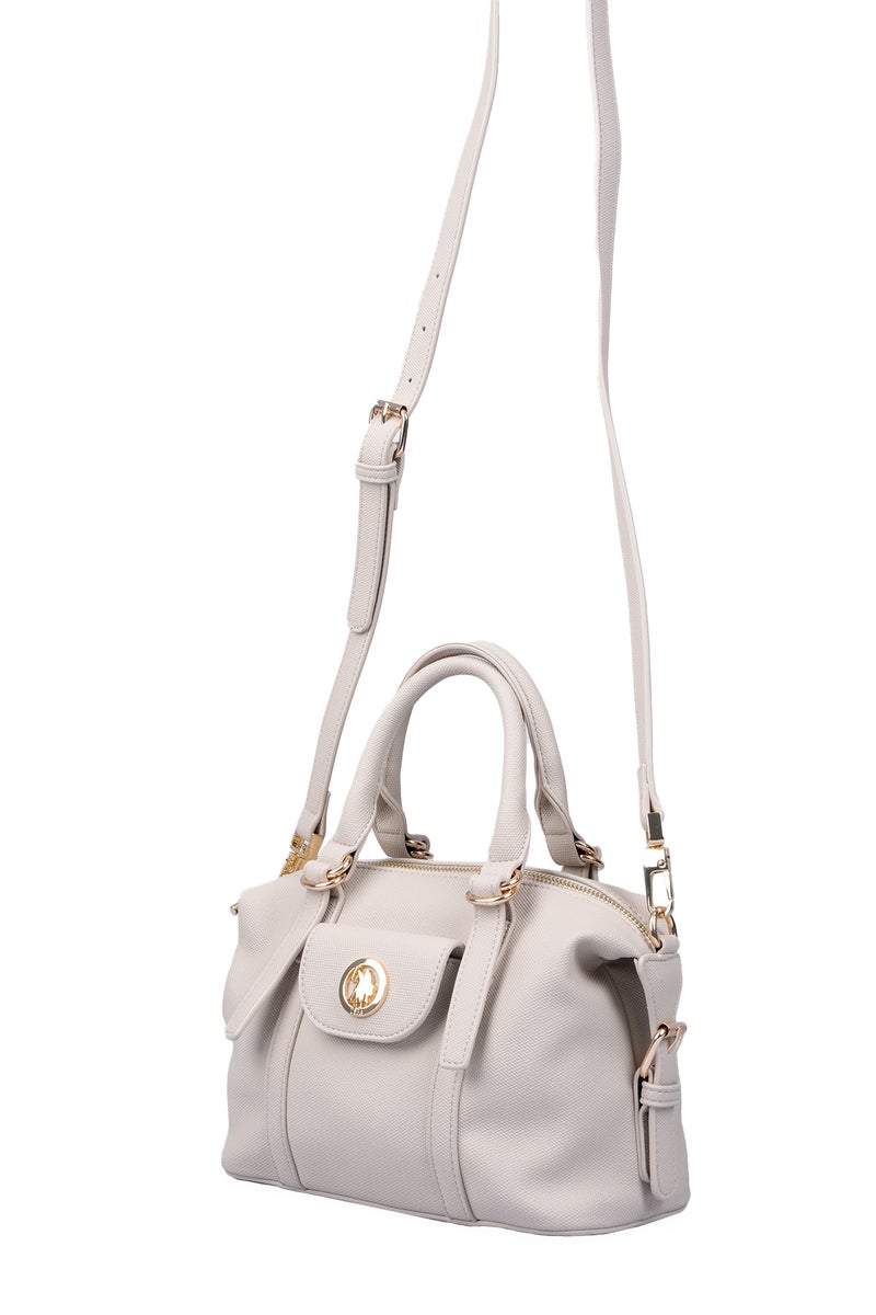 U.S. Polo Assn. Women's Shoulder Bag, Ladies Large Capacity Hobo Bag, Handbag Tote Bags Clutch Bag, Women's Leather Hobo Bag, Women's Tote Bag, Women's Shoulder Bag, Women's Hand Bag, Women's Travel Bag, for Office Sling Bag Side Bag and Girls College Students - Image 2