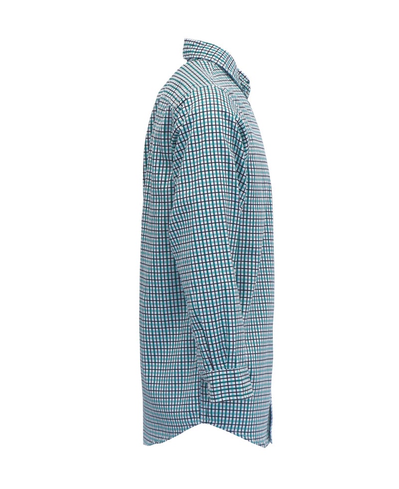 BOCOMAL FR Shirts Flame Resistant NFPA2112/CAT2 6.5oz Light Weight Printed Fire Retardant Plaid Shirt - Image 4