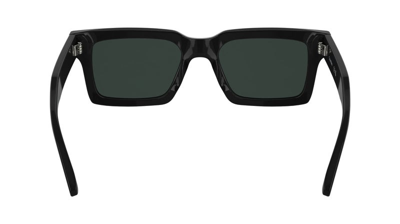 CALVIN KLEIN نظارات شمسية كاملة الإطار من أسيتات كالفن كلاين Ck25503S N 5120 (001) سوداء - Image 3