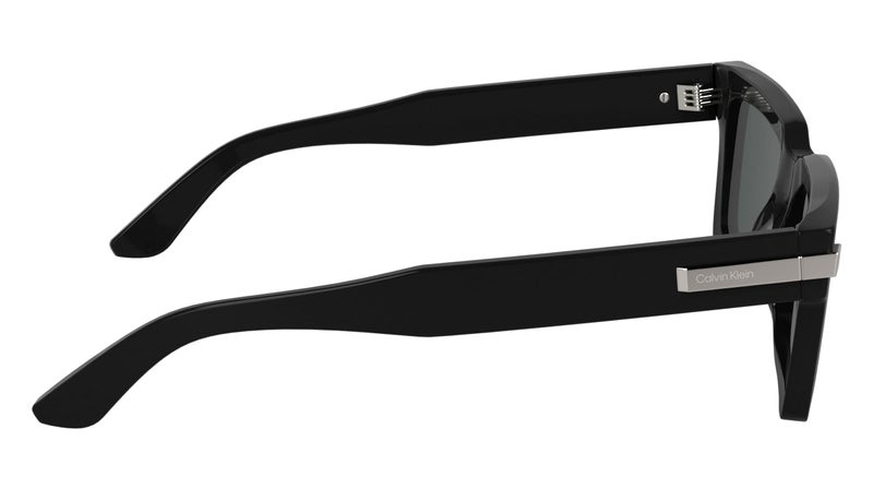 CALVIN KLEIN نظارات شمسية كاملة الإطار من أسيتات كالفن كلاين Ck25503S N 5120 (001) سوداء - Image 5