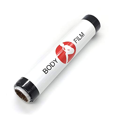 Dingfeng ZGDFSM 60 Meters Premium Black Osmotic Plastic Body Wrap Sauna Thermal Sweat Stomach Wrap Slimming Film for Weight FBA - Image 2