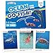 BenBen Go Fish Card Game for Kids 104 Cards Ocean Theme Memory Matching Game Sea Animals Learning Playing Cards Picture Cards with Real Photos Fun Facts 28 Players - Image 2