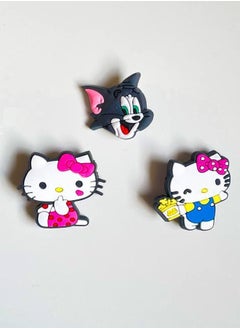 3 Pieces Brooch With Cartoon Characters Design