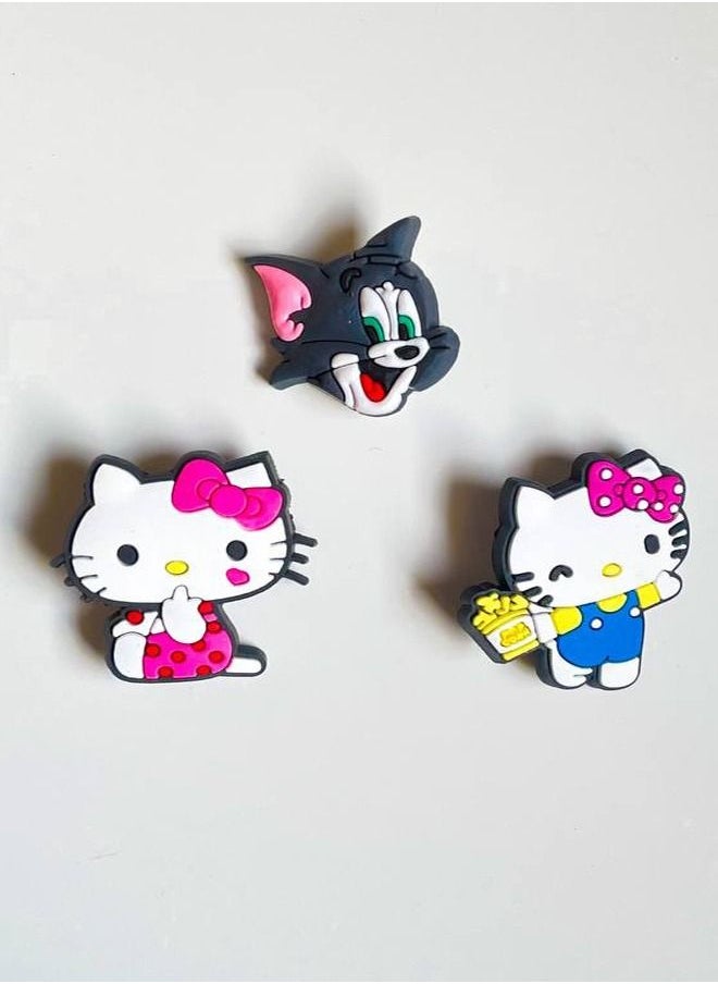 Khaisha - 3 Pieces Brooch With Cartoon Characters Design - Image 1