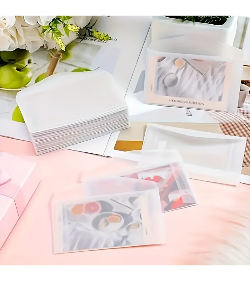 30 Self Sealing Transparent Envelopes for Greeting Cards 6 9 by 4 9 Inch Versatile for Weddings Birthdays Christmas Thanksgiving and Valentine Day - Image 5