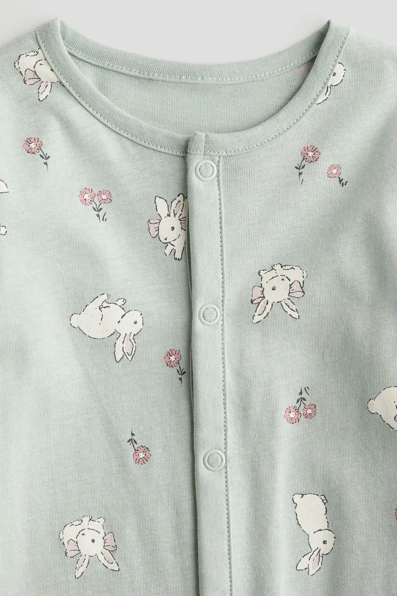 H&M Patterned sleepsuit