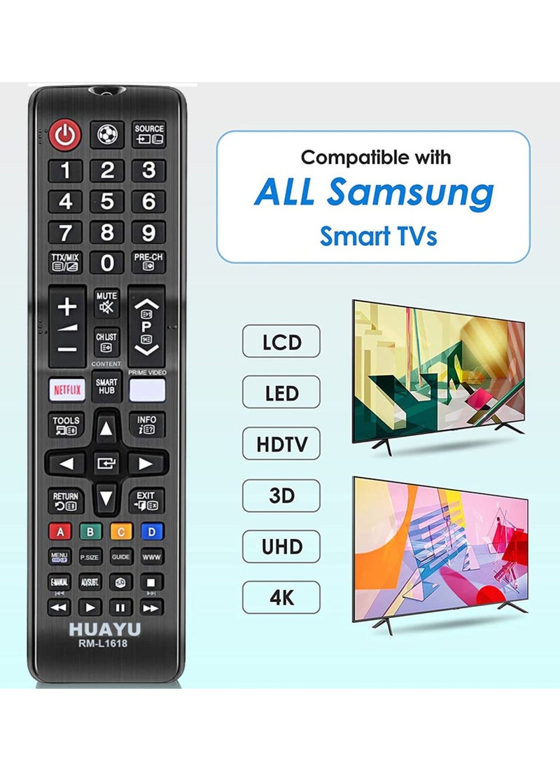 Huayu Universal IR Remote Control For All Samsung LCD LED And HD Smart Tv RM-L1618 - Image 5