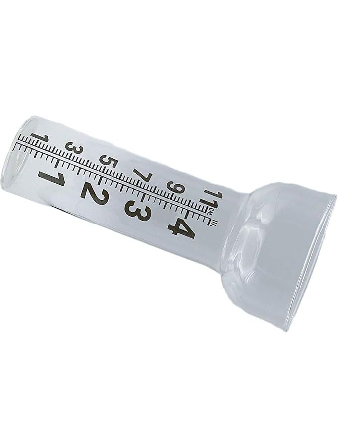 Laboratory Grade Rain Gauge with Clear Double Scale Outdoor Kitchen Use Flashlight No 2 Color - Image 1