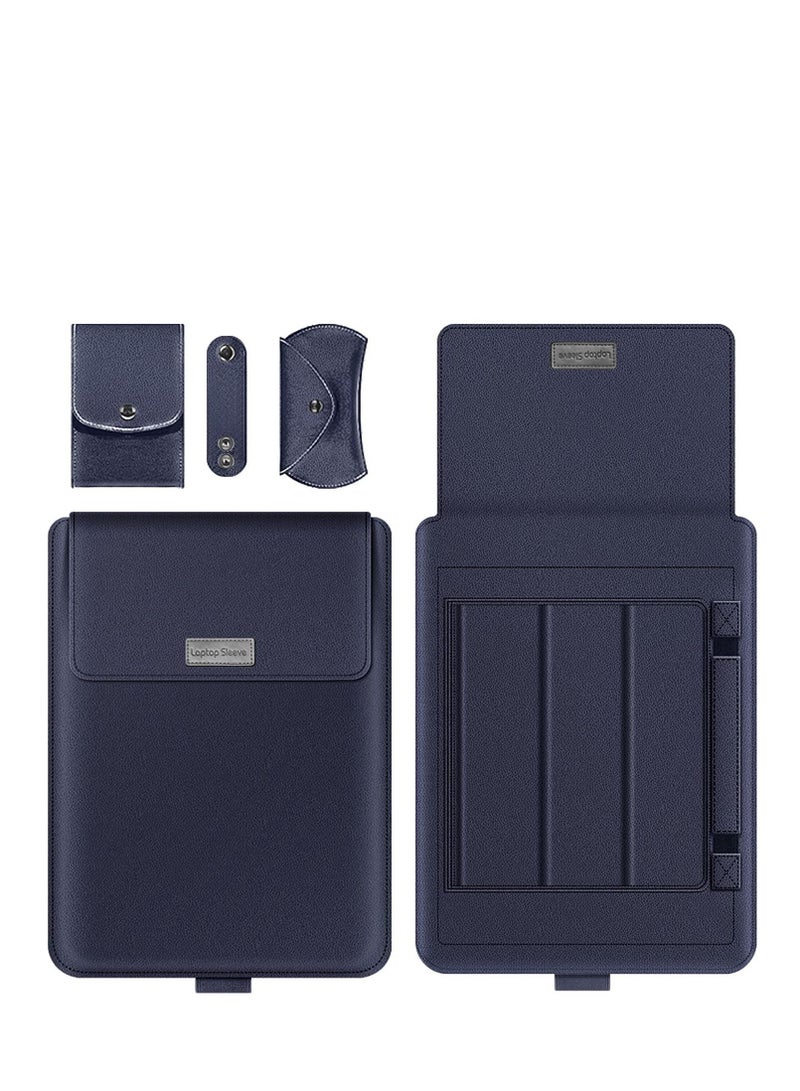 Y&D 13 inch Laptop Sleeve Case, Slim Carrying Case with Stand Function Compatible 2018-2021 MacBook Air M1/ 2016-2021 Pro XPS inch/ 13"-13.3" Surface X 6 7 8