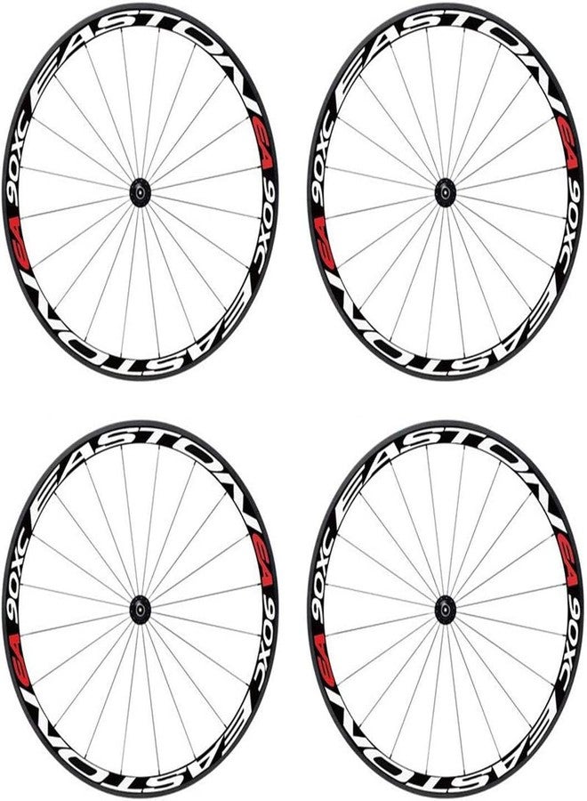 MoJyetli 4Pcs Bike Stickers Bicycle Wheel Rims Light Safety Reflective Stickers Decal for Bikes, Bicycles, Motorcycle Decoration (Type 02) - Image 2
