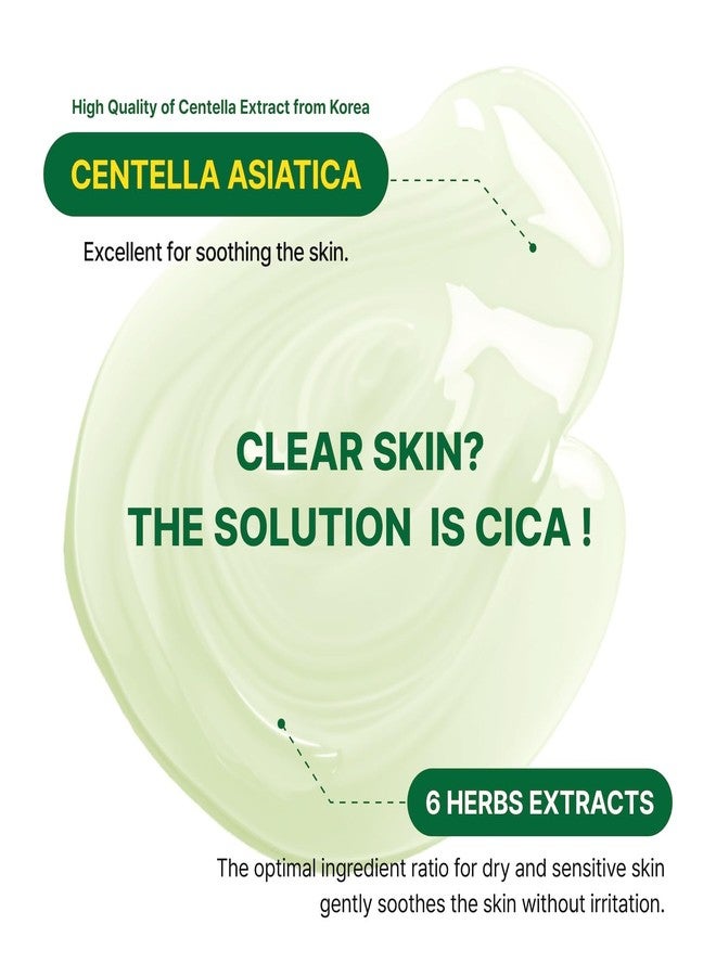 CCLIMGLAM CICA Regain Cleansing Gel Foam 150ml(5.07Fl.Oz), Vegan Mild Skin Barrier Cleanser for Sensitive, Pore and Sebum Care, Calming Soothing Effect, Clean Beauty, Korean Skin Care - Image 4